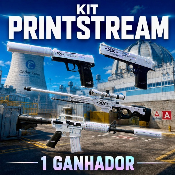 Rifa N. 1253 - 😈1.000 Números! 🤍Kit Printstream 1 Ganhador!
